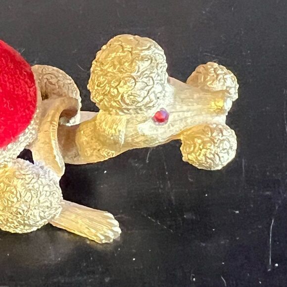 Florenza vintage bobble head poodle pin cushion - Picture 4 of 10